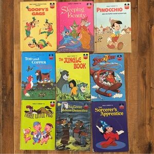 Vintage Disney Book Bundle – Classic Storybook Lot